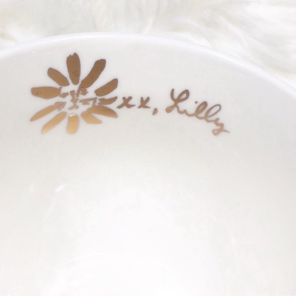 NEW Lilly Pulitzer floral ceramic mug set - Picture 7 of 10